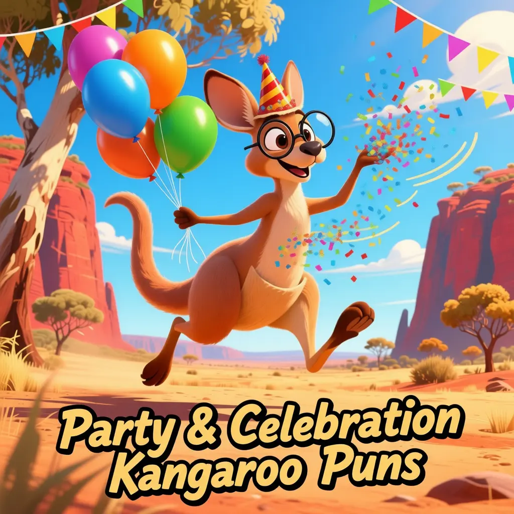 Celebration Kangaroo Puns
