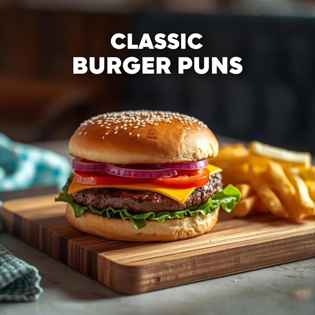 Classic Burger Puns