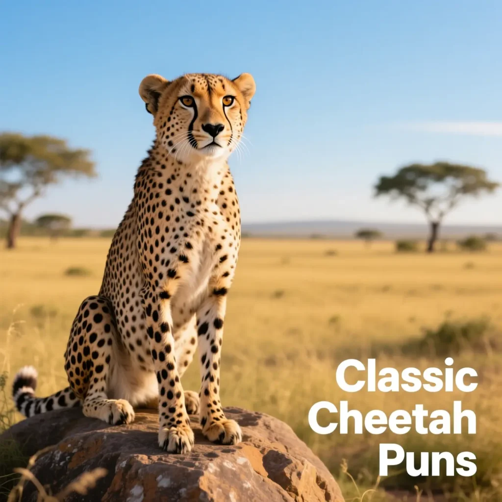 Classic Cheetah Puns