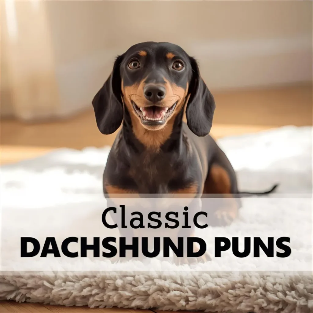 Classic Dachshund Puns