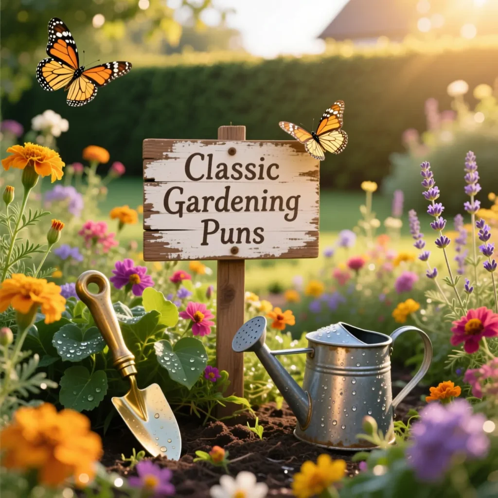 Classic Gardening Puns