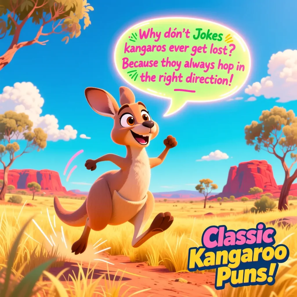Classic Kangaroo Puns