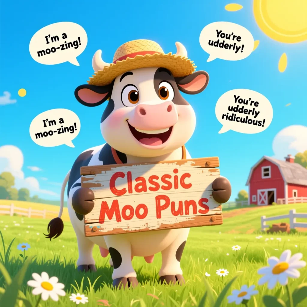 Classic Moo Puns