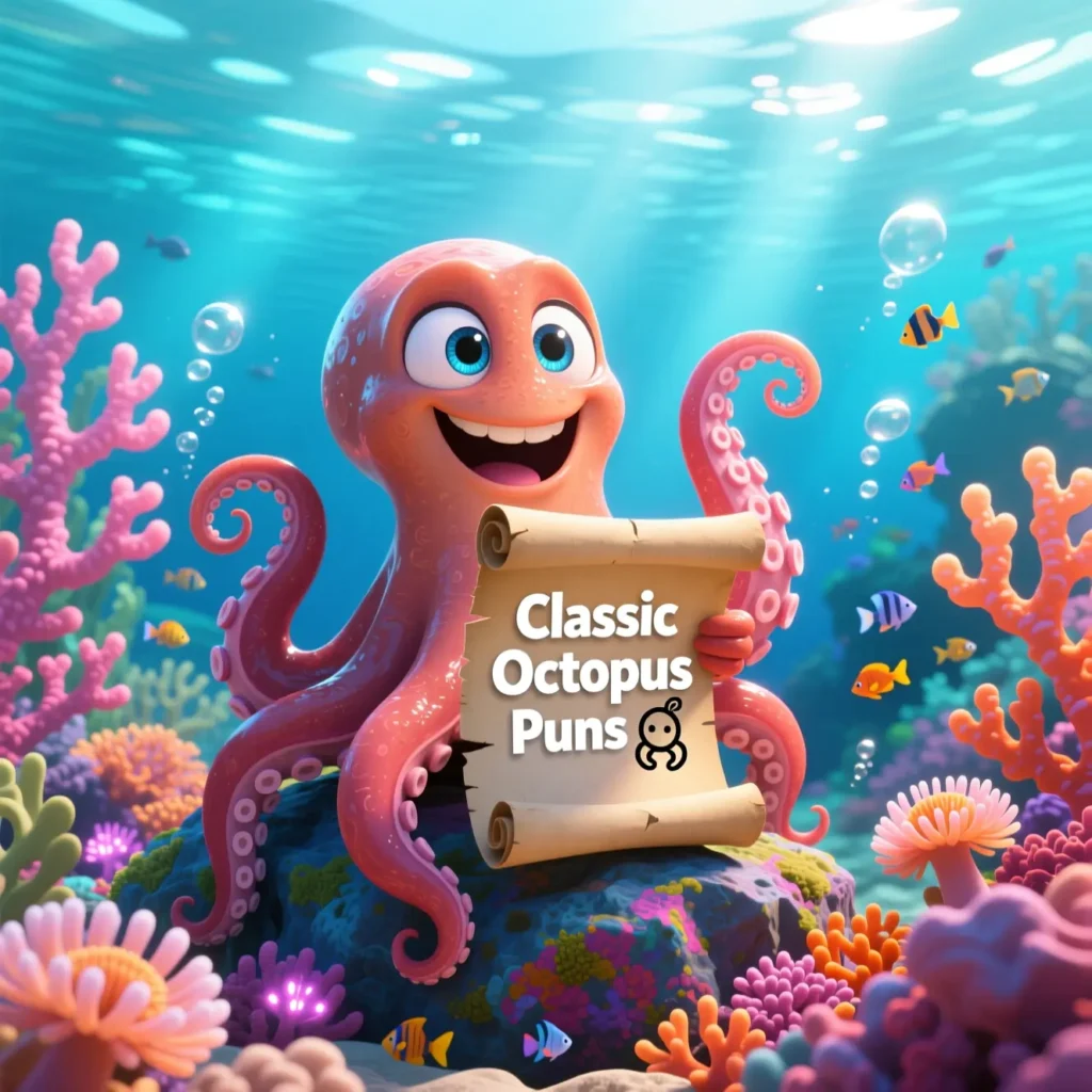 Classic Octopus Puns