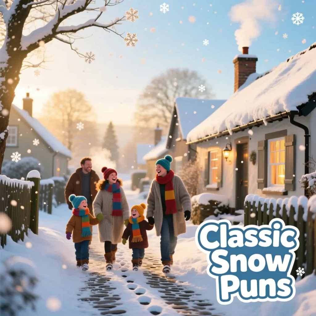 Classic Snow Puns