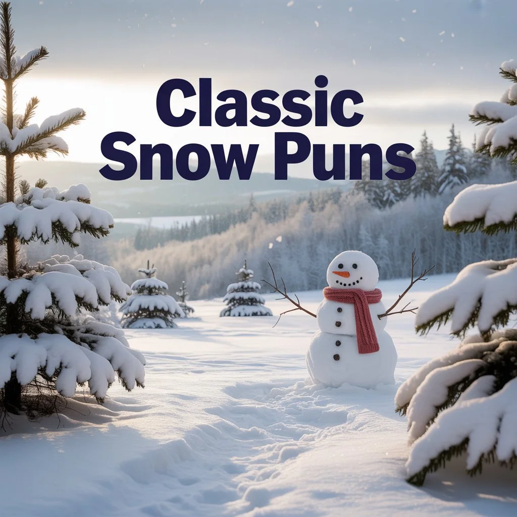Classic Snow Puns