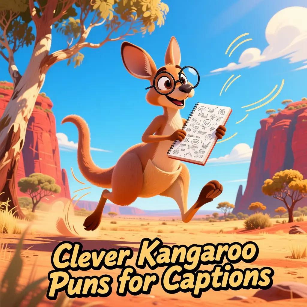 Clever Kangaroo Puns 