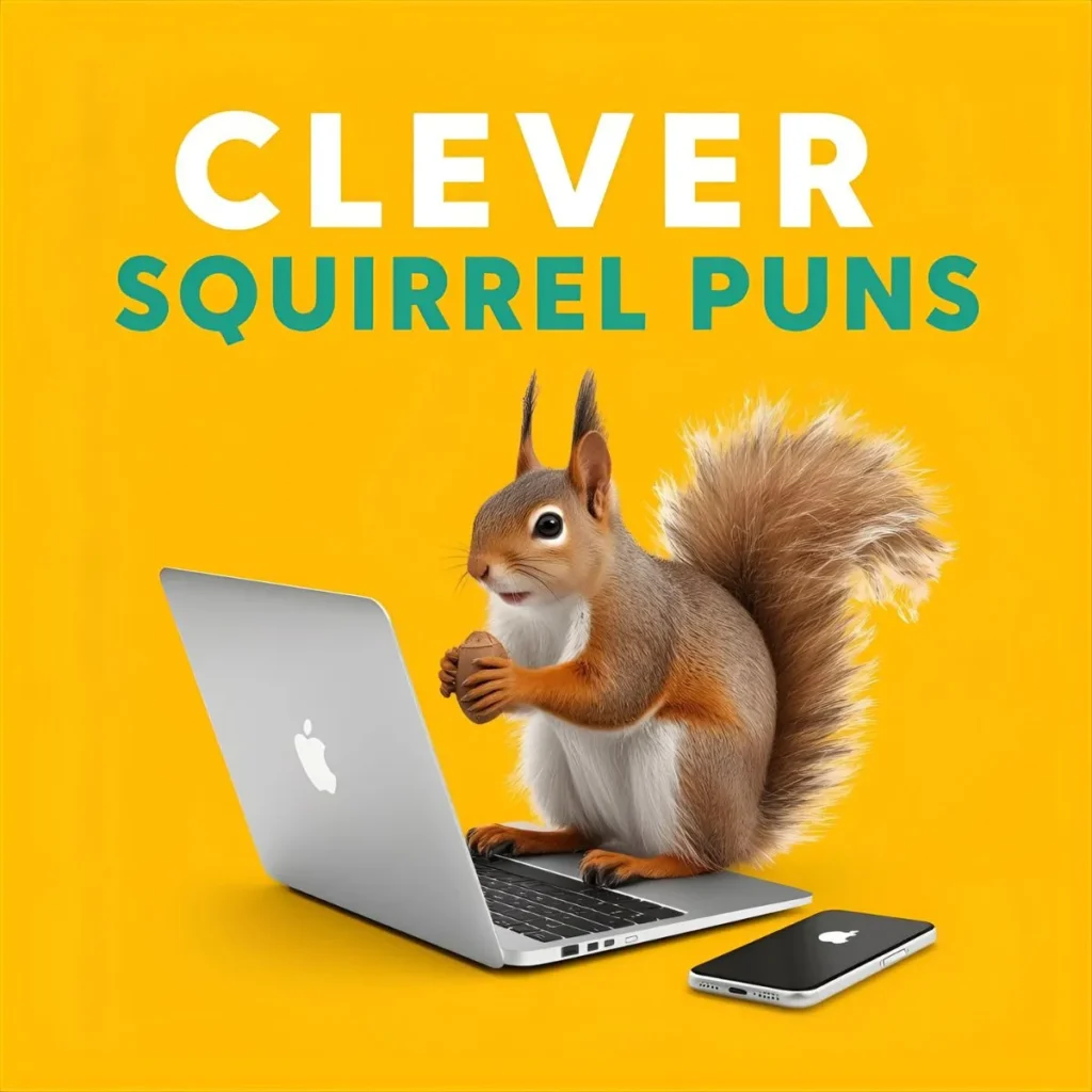 Clever Squirrel Puns