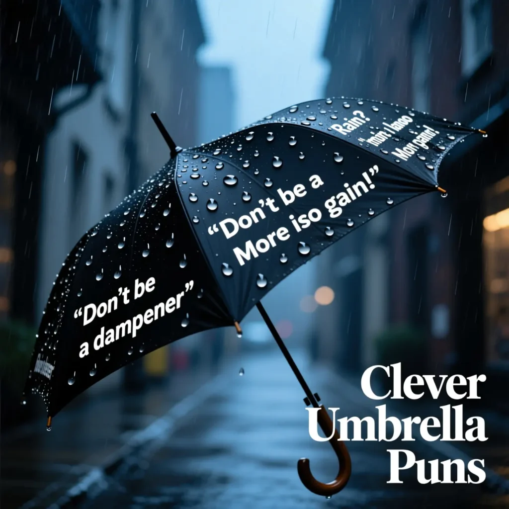 Clever Umbrella Puns