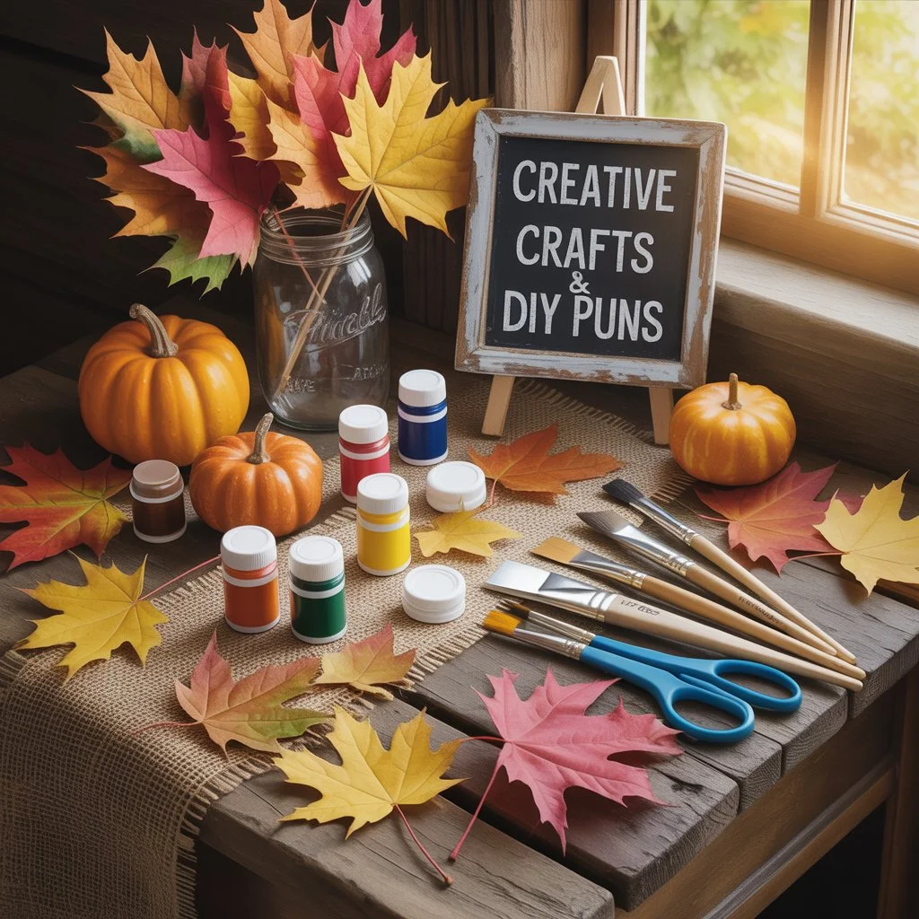 Creative Crafts & DIY Puns