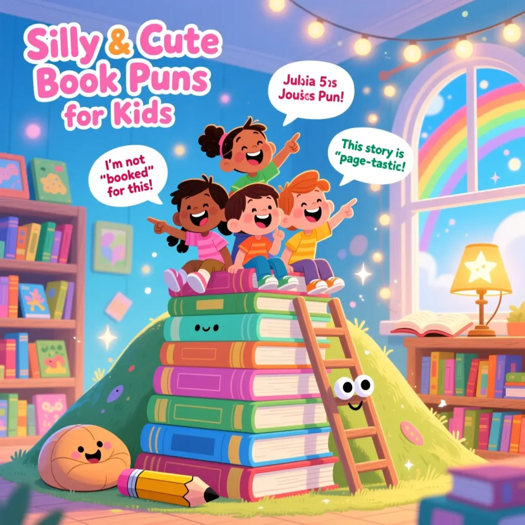  Cute Book Puns