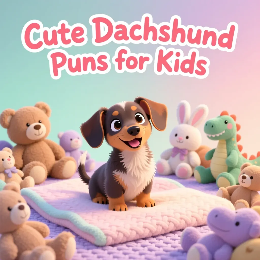 Cute Dachshund Puns