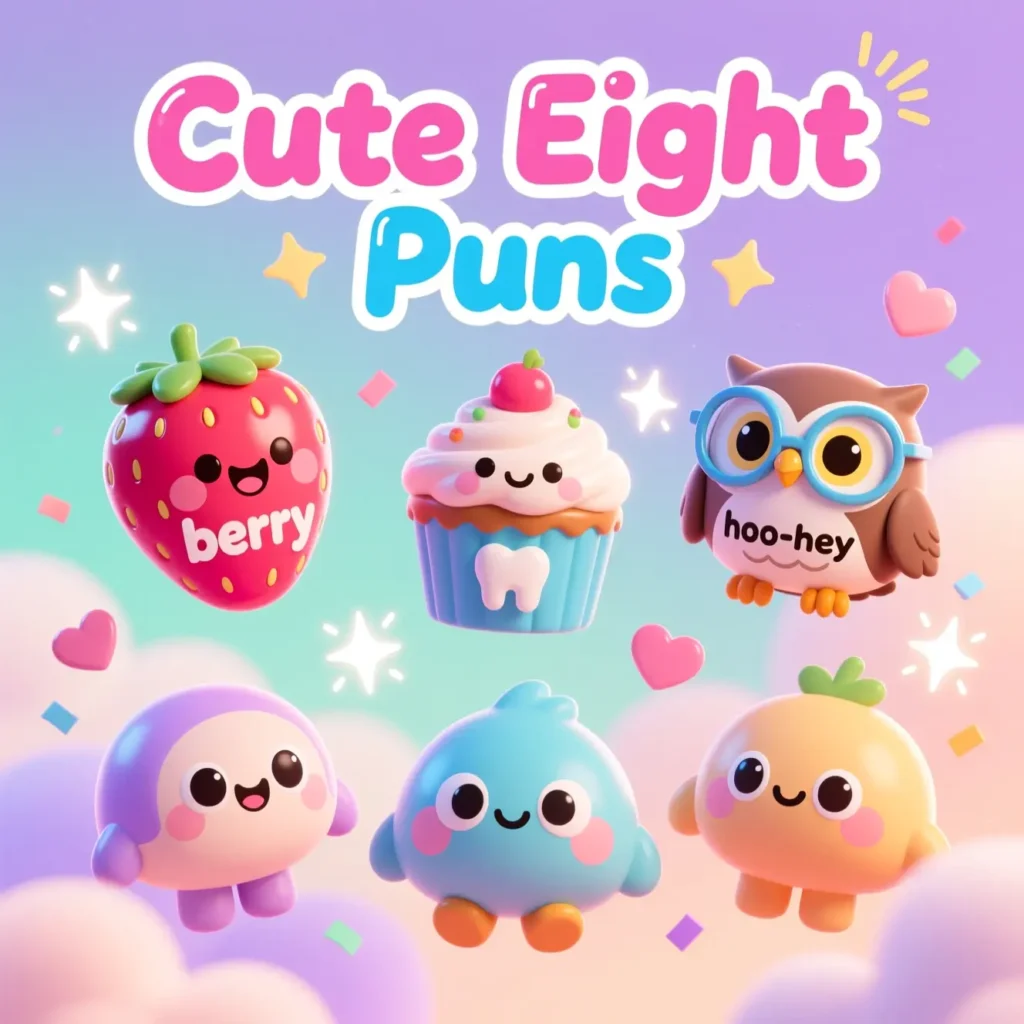 Cute Eight Puns