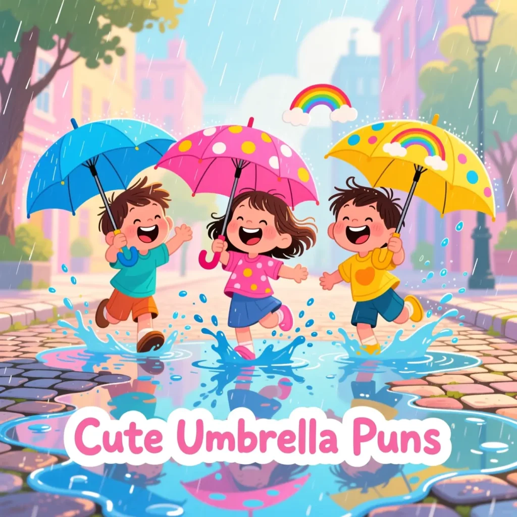 Cute Umbrella Puns
