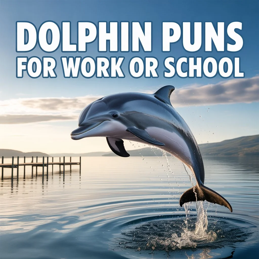 Dolphin Puns for Work