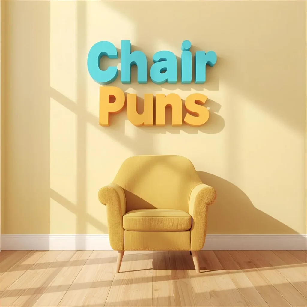 Funniest Chair Puns Ever