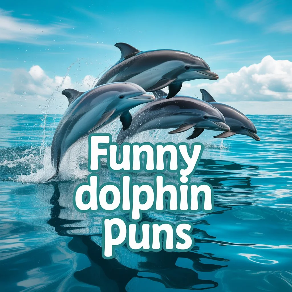 Funny Dolphin Puns