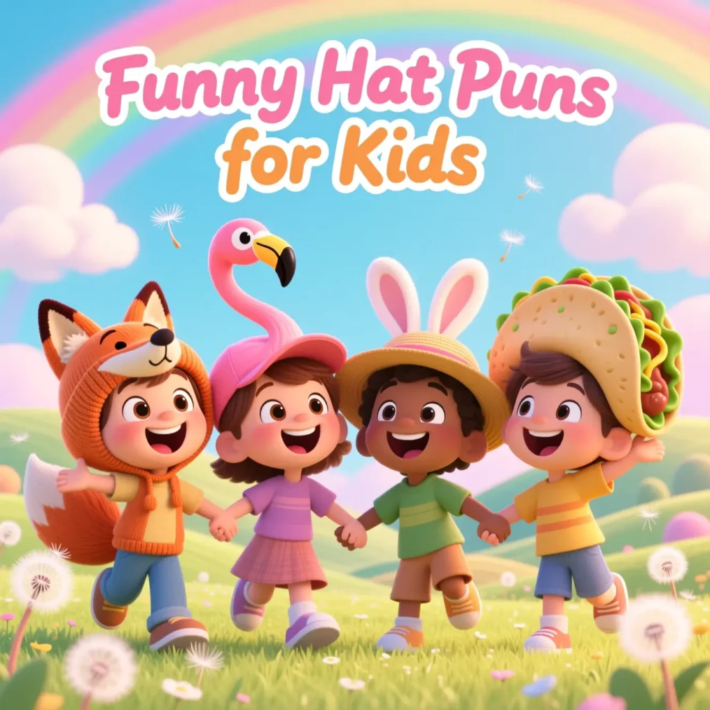 Funny Hat Puns for Kids