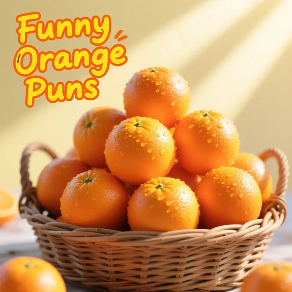 Funny Orange Puns