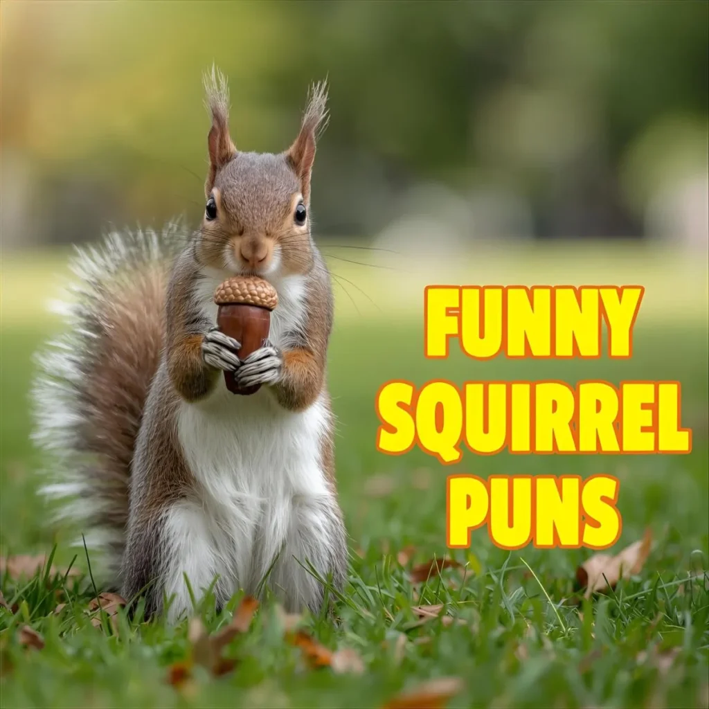 Funny Squirrel Puns