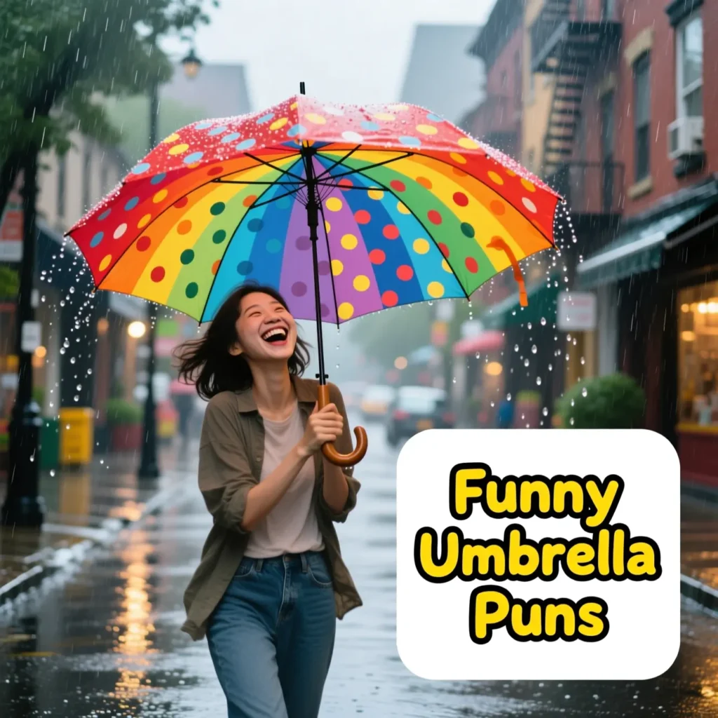 Funny Umbrella Puns