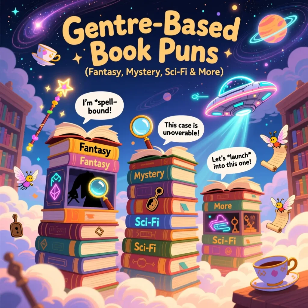 Genre-Based Book Puns