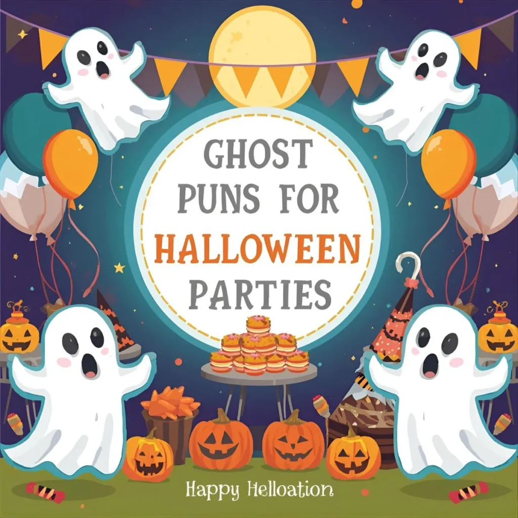 Ghost Puns for Halloween