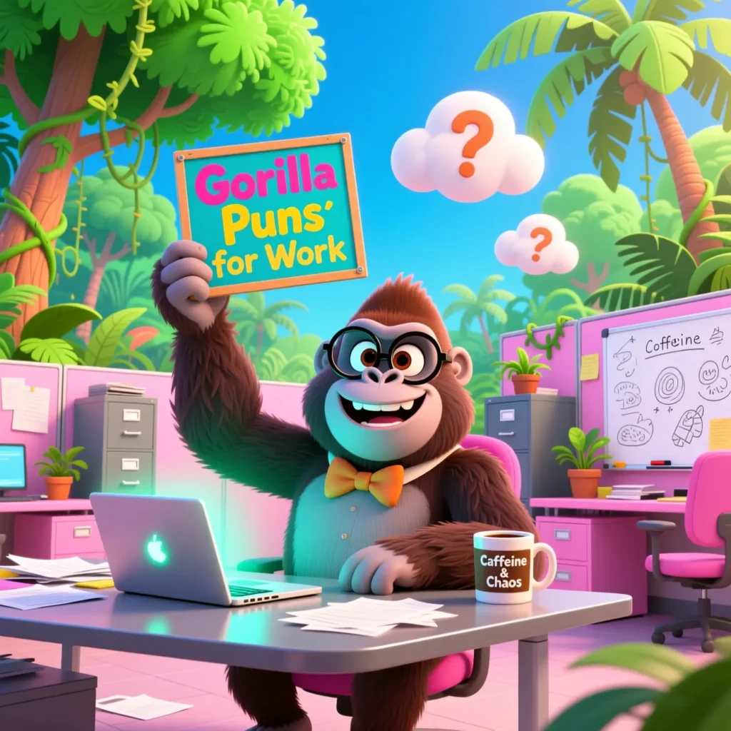 Gorilla Puns for Work 