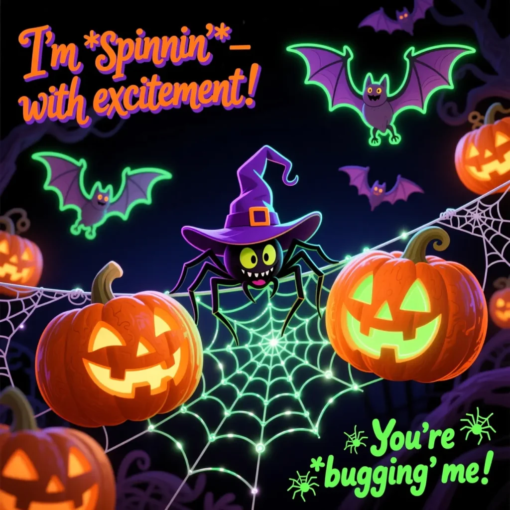Halloween Spider Puns