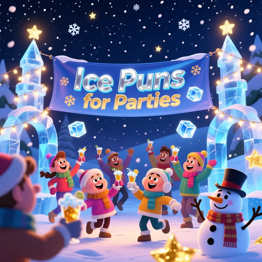 Ice Puns for Parties