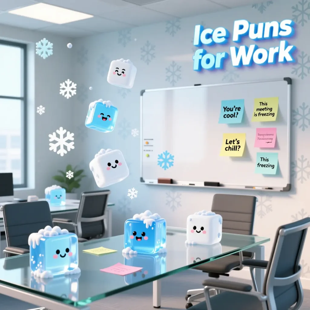 Ice Puns for Work