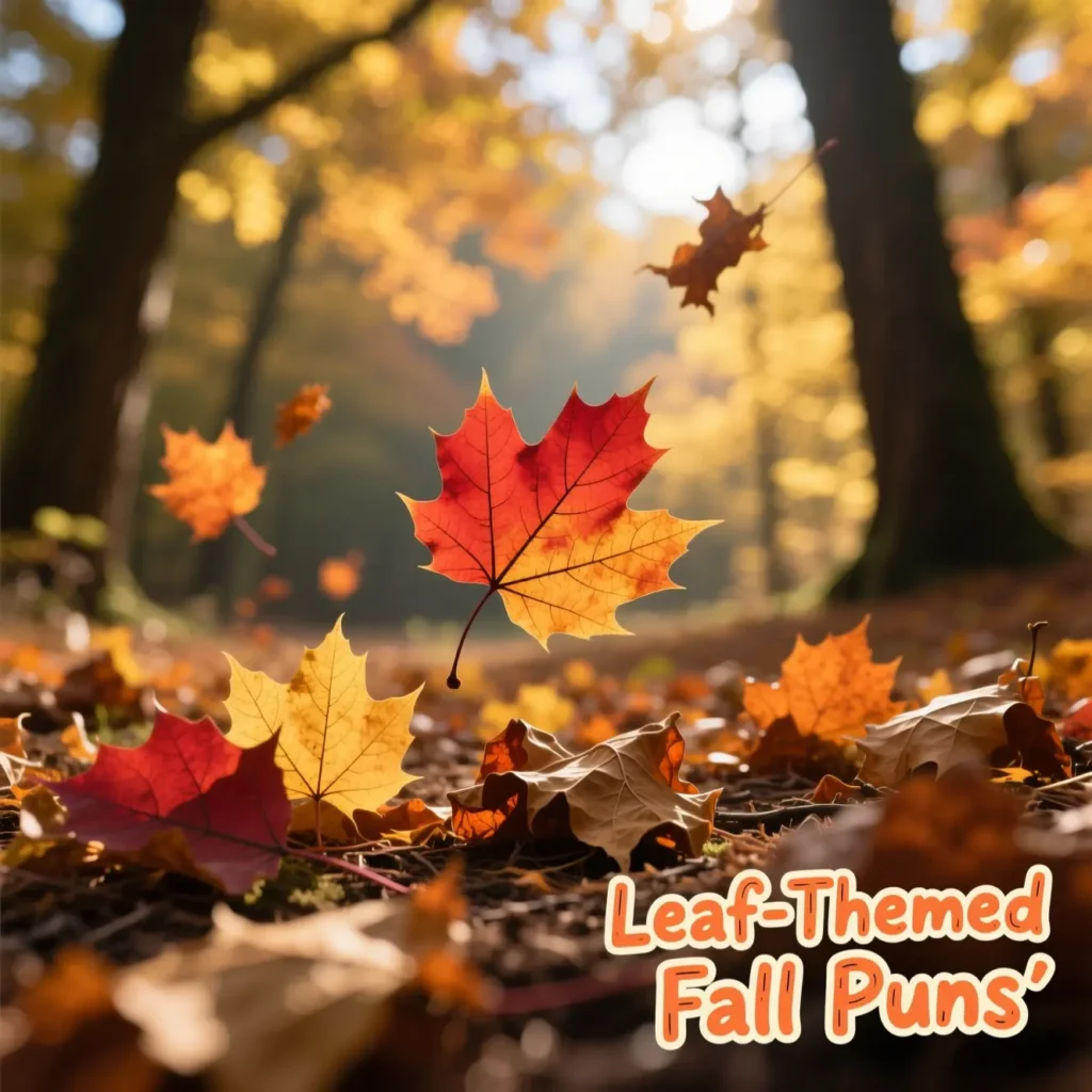 Leaf-Themed Fall Puns