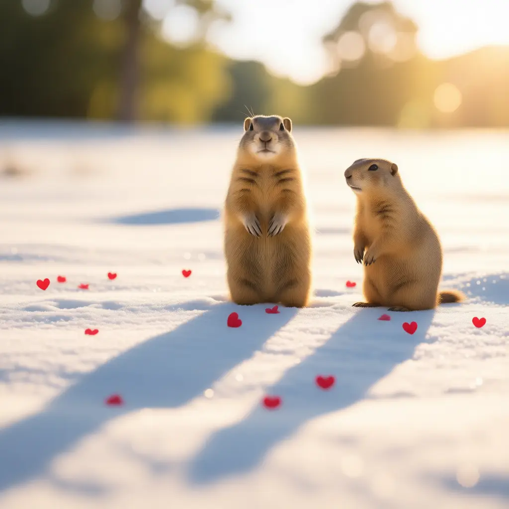 Love-Themed Groundhog Puns