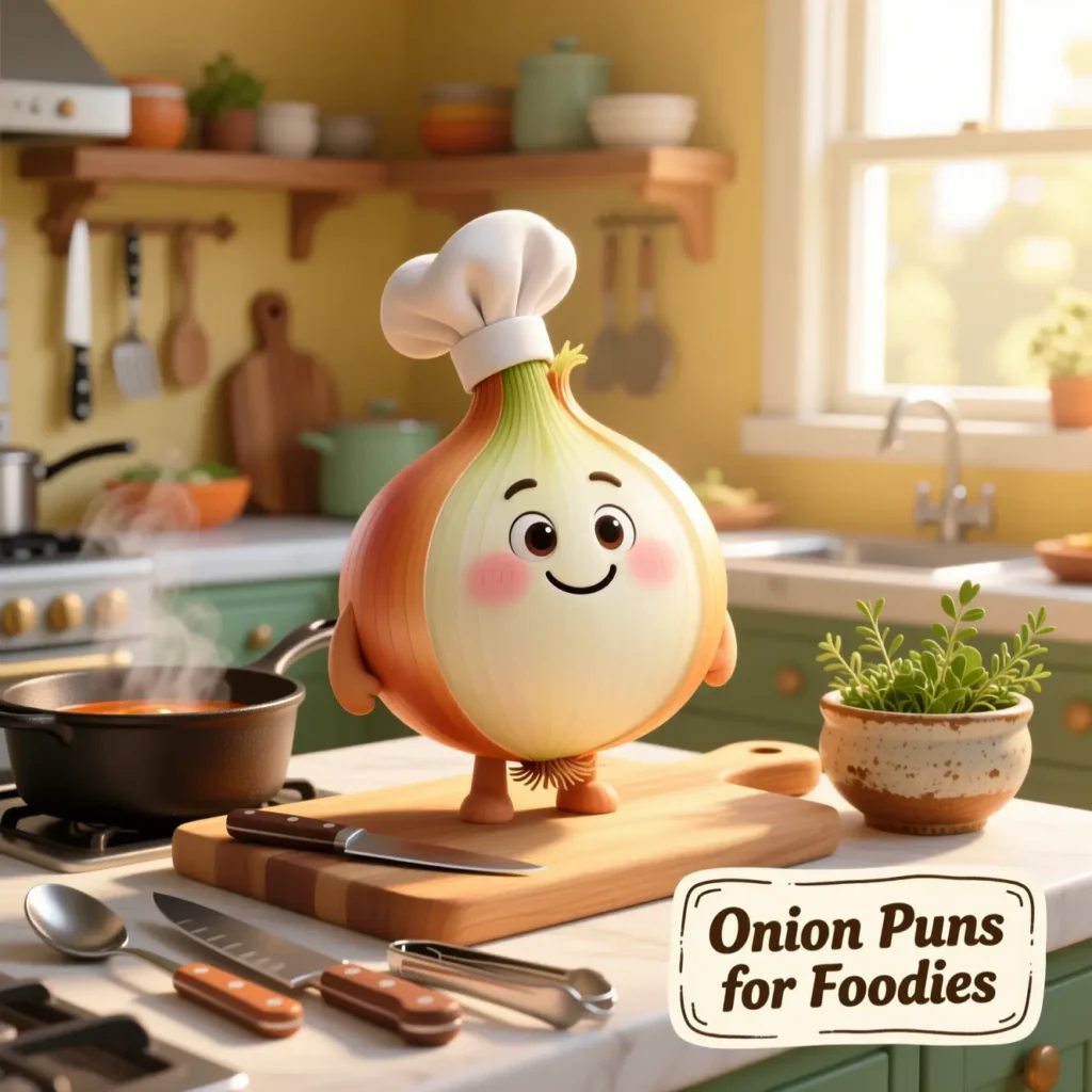 Onion Puns for Foodies 