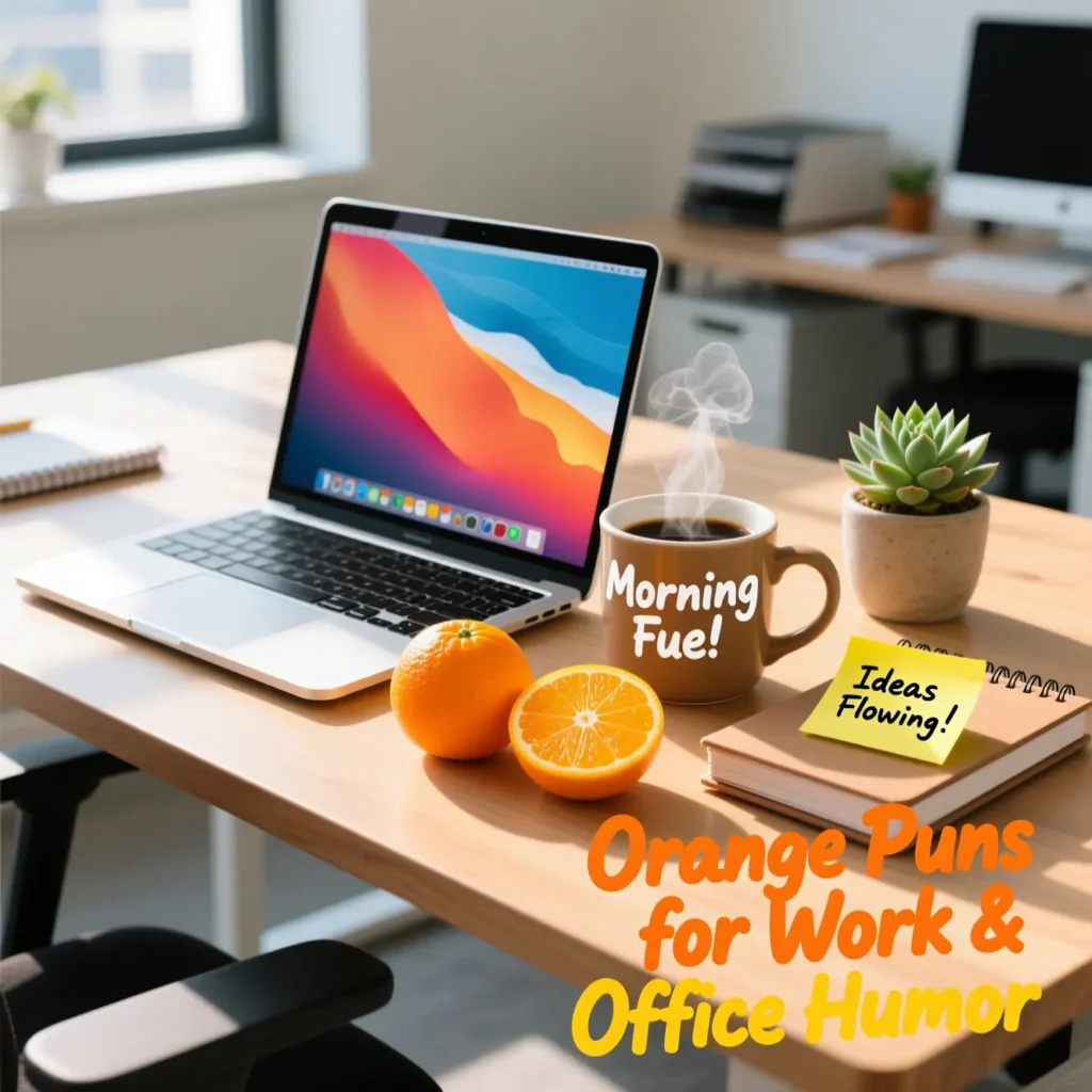 Orange Puns for Work