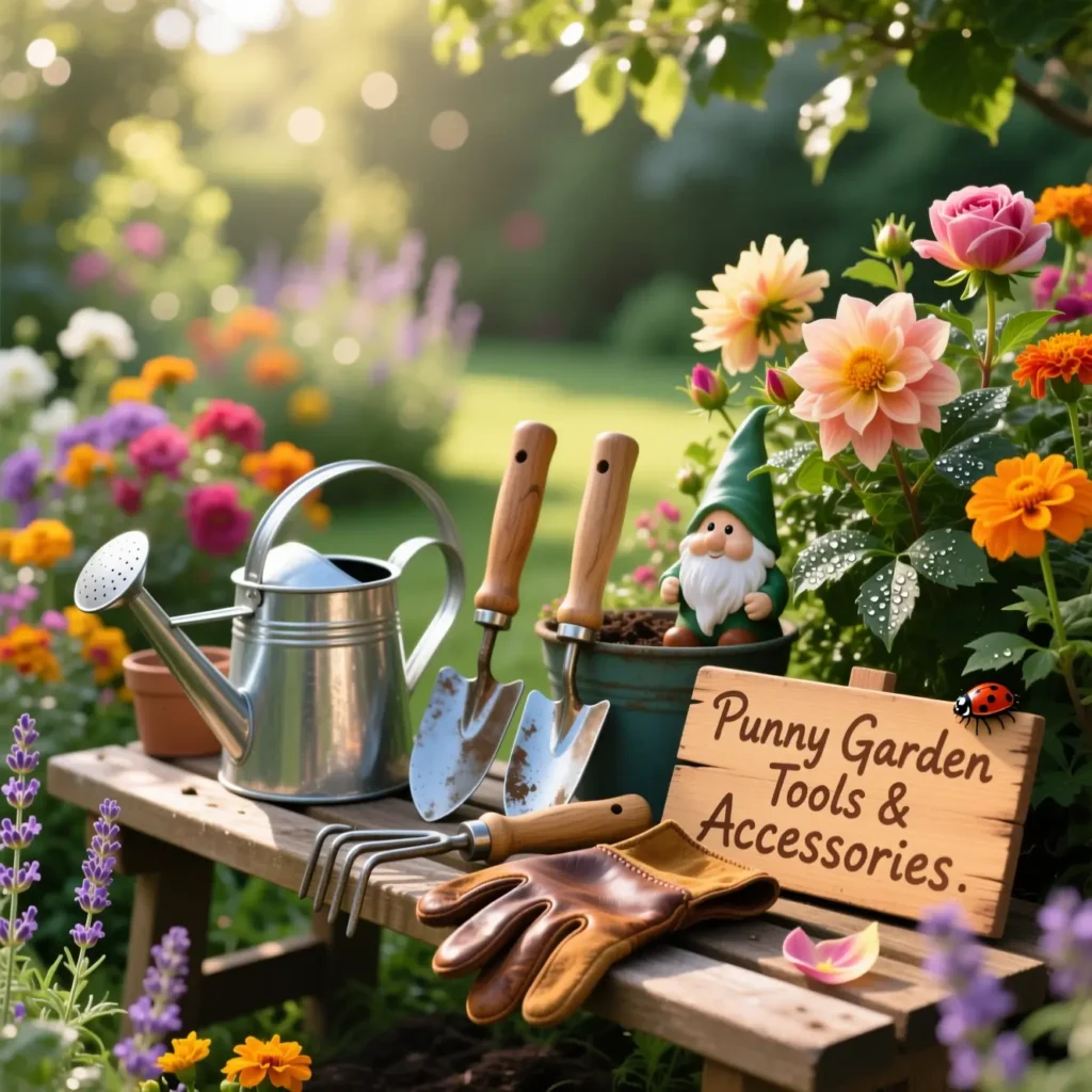 Punny Garden Tools