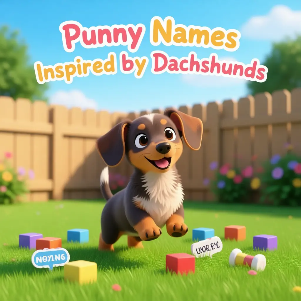 Punny Names Inspired by Dachshunds