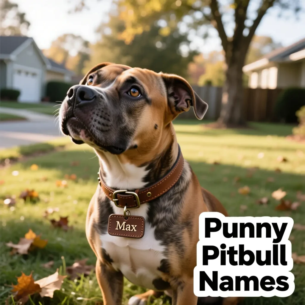 Punny Pitbull Names