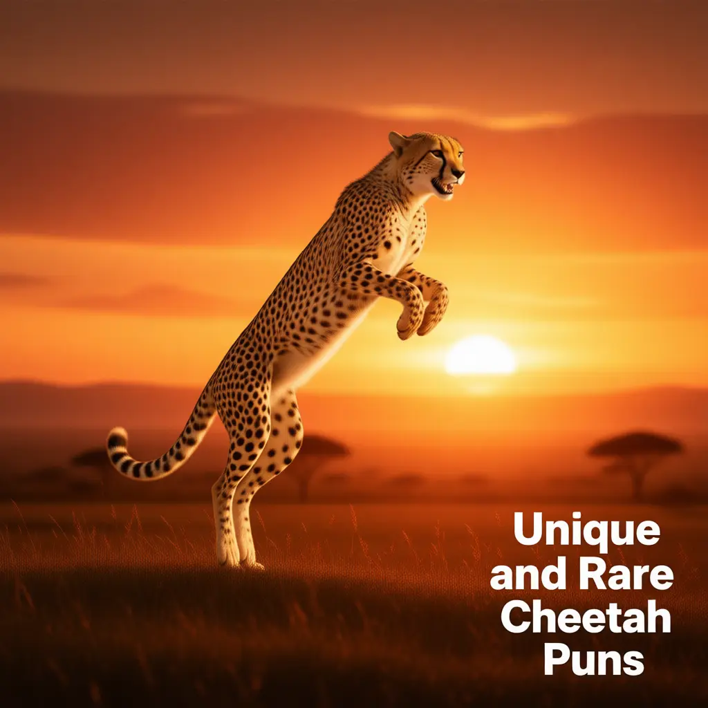 Rare Cheetah Puns