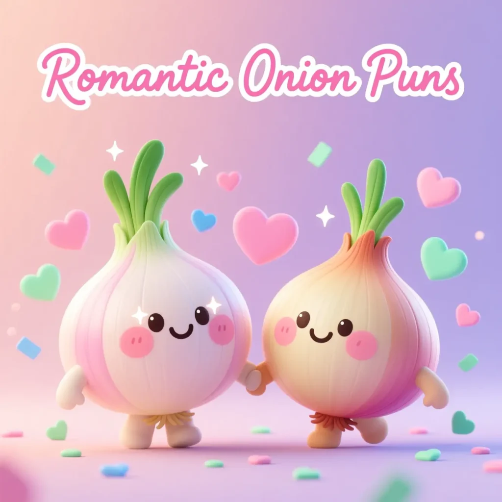 Romantic Onion Puns