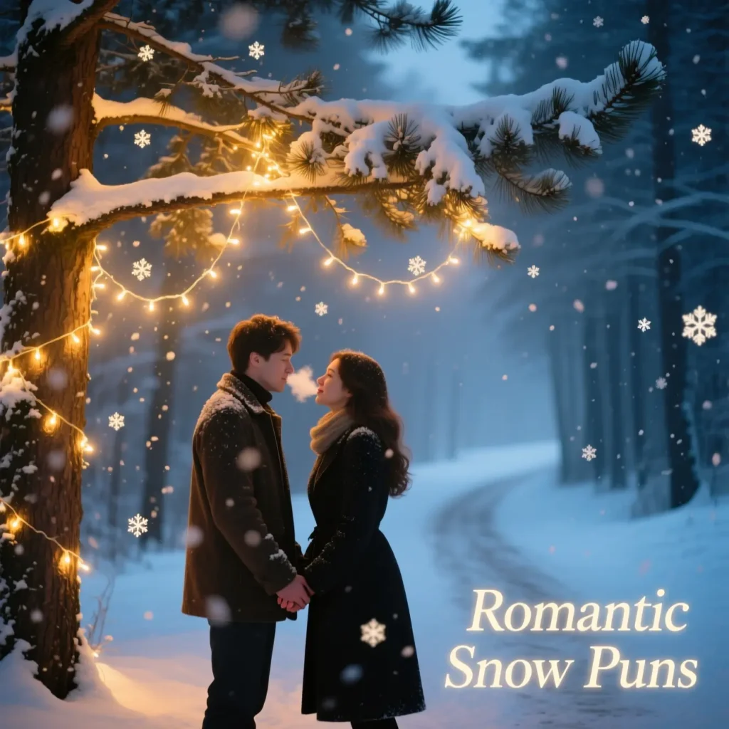 Romantic Snow Puns