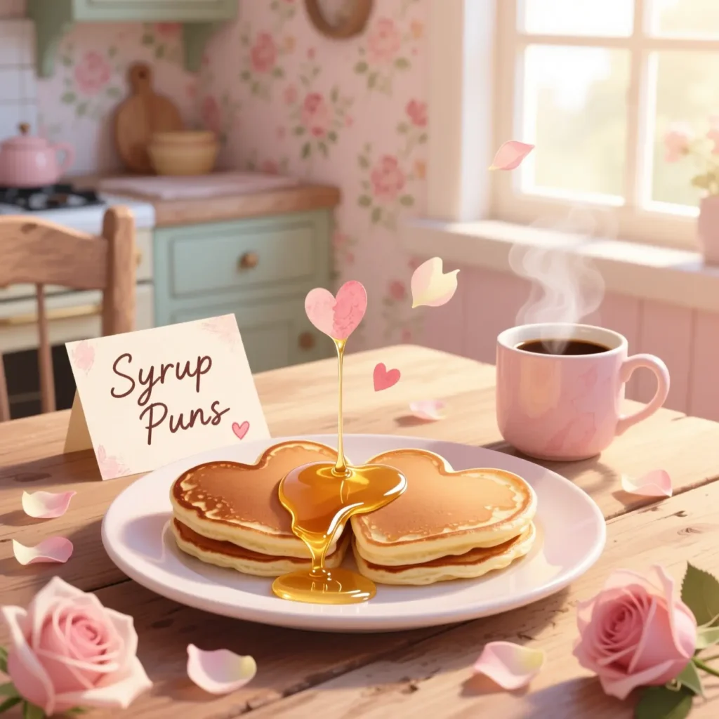 Romantic Syrup Puns