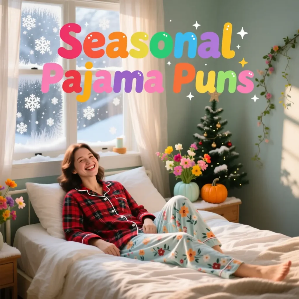 Seasonal Pajama Puns