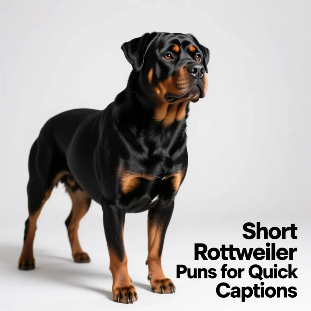 Short Rottweiler Puns