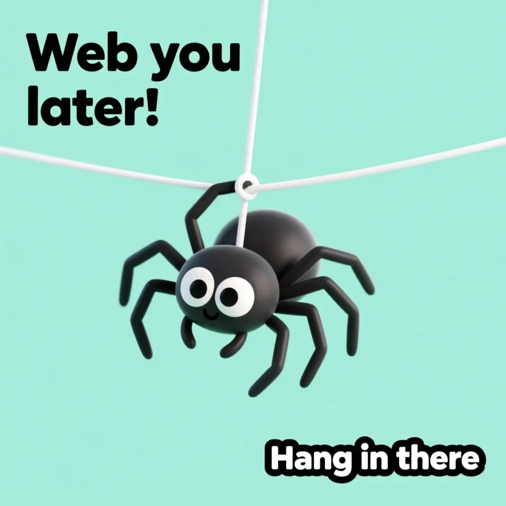 Short Spider Puns