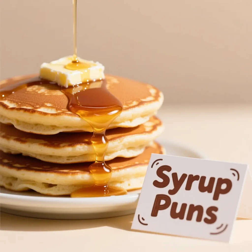 Snappy Syrup Puns