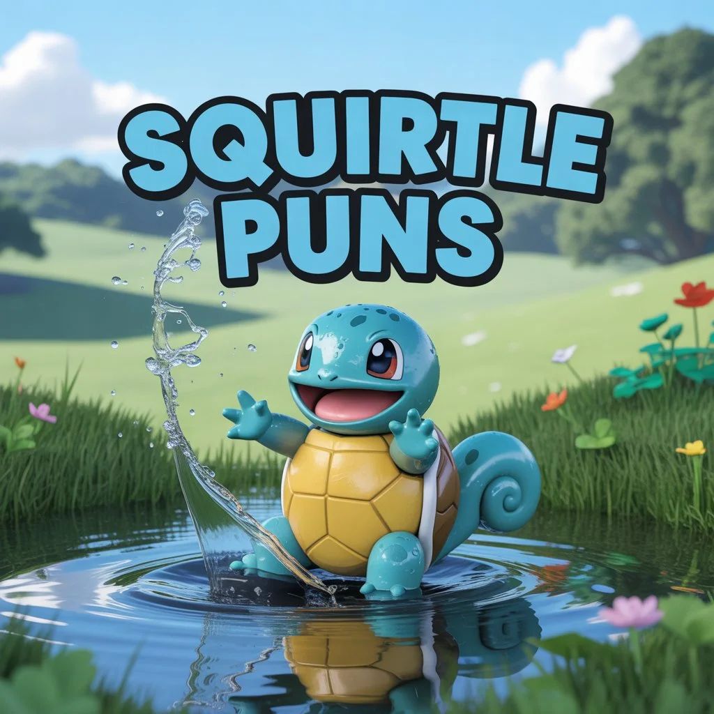 Squirtle Puns