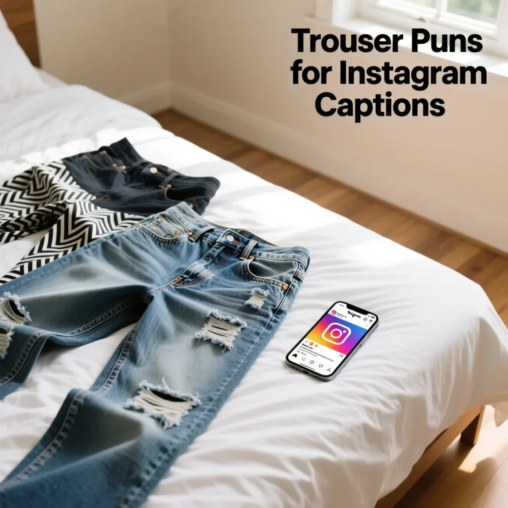 Trouser Puns for Instagram 