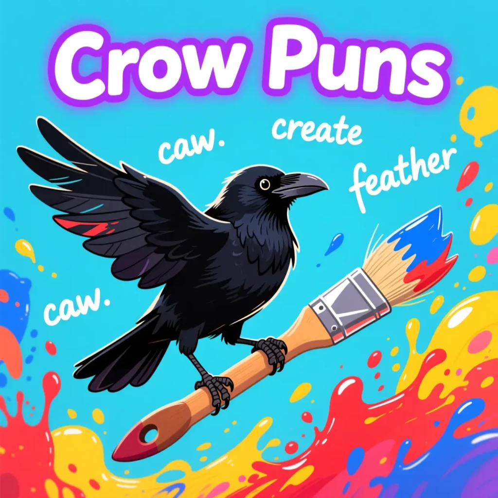 Unique Crow Puns