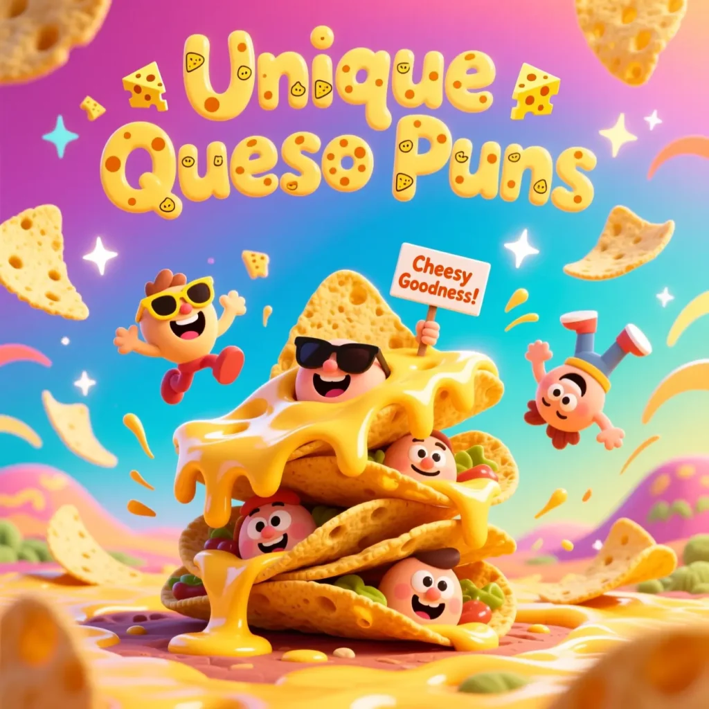 Unique Queso Puns